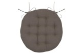 Pernă De Scaun Ronde Duo Greige/In 38X38 Cm, Culoare Greige/In, 100% Bumbac
