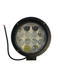 Proiector LED Auto Offroad de distanta, cu lentile 4D, 7 Inch, 60W, 12V-24V, 6500 Lumeni, Spot Beam 10 Grade, Xenon Bright