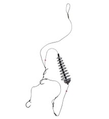 Montura pescuit cu 3 carlige legate