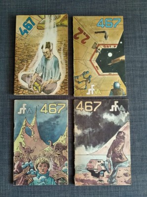 4 numere revista SFva 467; foto