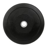Disc Greutate Cauciuc SPORTMANN - 10 kg / 51 mm, Negru