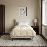 vidaXL Duvet complet pe tot parcursul anului Patos Crem 140 x 200 cm 42026062