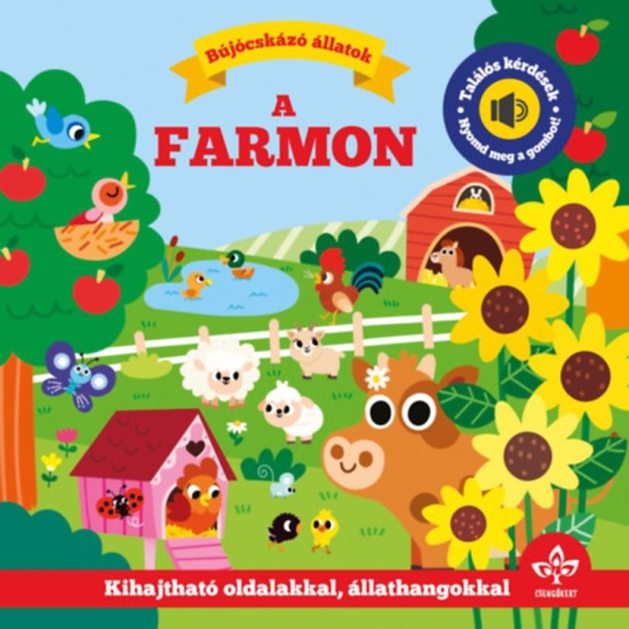 B&uacute;j&oacute;csk&aacute;z&oacute; &aacute;llatok a farmon - Tal&aacute;l&oacute;s k&eacute;rd&eacute;sek kihajthat&oacute; oldalakkal, &aacute;llathangokkal - Nyomd meg a gombot! - Rebecca Weerasekera