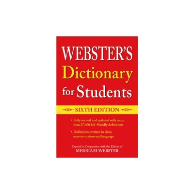 Webster&amp;#039;s Dictionary for Students, Sixth Edition foto