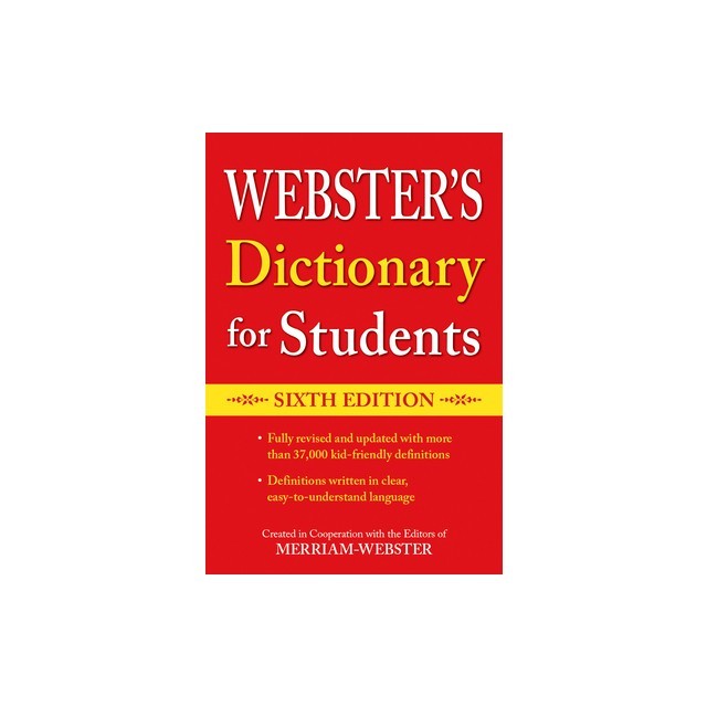 Webster's Dictionary for Students, Sixth Edition