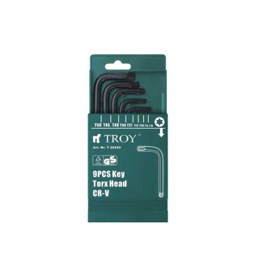 Set chei imbus Torx Troy 26200, T10-T50, 9 piese foto