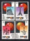 Spania 1989 - Word EXPO &#039;92, Sevilla, MNH, Nestampilat