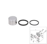 Kit pistonas superior etrier frana fata Honda CBR 600 RR (09-16) - CBR 1000 RR Fireblace (04-16) - CB 1000 R (08-16) (TourMax)