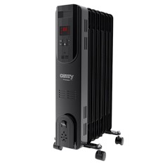 Radiator cu ulei Camry, 7 elementi, 1500 W, afisaj LED mare si lizibil, telecomanda