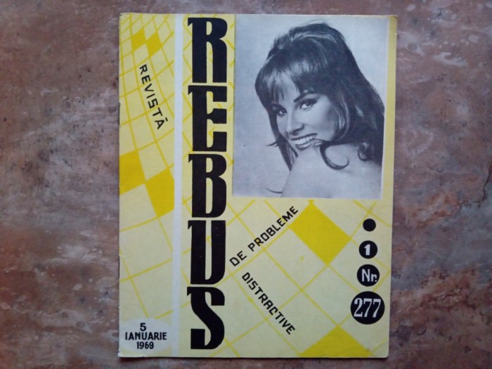 REVISTA REBUS Nr. 277 / 5 ianuarie 1969 (1 REBUS completa cuCreionul)