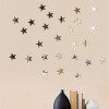 Set 100 Oglinzi Acrilice Autoadezive, Model STELUTE, 4x4 cm, Silver - Ideale pentru decorarea peretilor