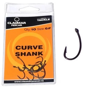 Carlige Claumar Curve Shank Teflon Technology Nr 8 10Buc/Plic foto