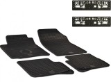 Set Covorase Auto Cauciuc Umbrella Pentru Toyota Yaris (1999-2005) + Suport Numar Inmatriculare Mega Drive Simplu Set 2 Buc