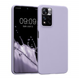 Cumpara ieftin Husa Kwmobile pentru Xiaomi Redmi Note 11 Pro Plus 5G, Silicon, Mov, 58095.108, Carcasa