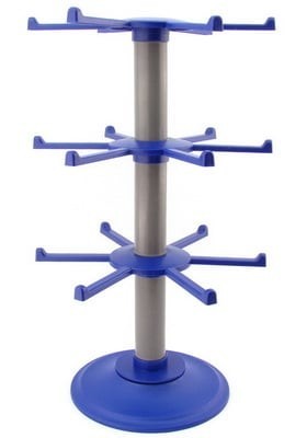 Stand rotativ pentru brelocuri din plastic, 40 cm, pentru expunere pe tejghea foto