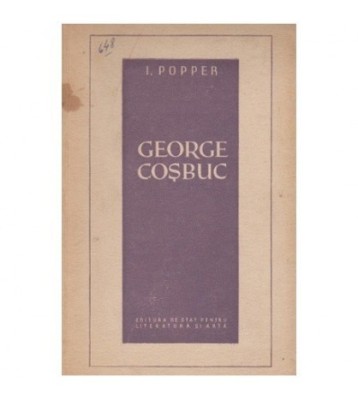 I. Popper - George Cosbuc - 100080 foto