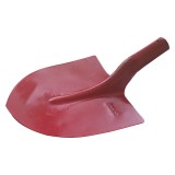 Cumpara ieftin Lopata rotunda forjata, fara coada, rosu, 290 x 300 mm