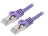 Patch Cord S/FTP Cat 6a Cupru LSZH Violet 2m Cablexpert, Gembird