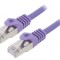 Patch Cord S/FTP Cat 6a Cupru LSZH Violet 2m Cablexpert