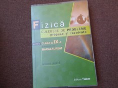 Mihaela Chirita - Fizica. Culegere de probleme propuse si rezolvate clasa a IX-a