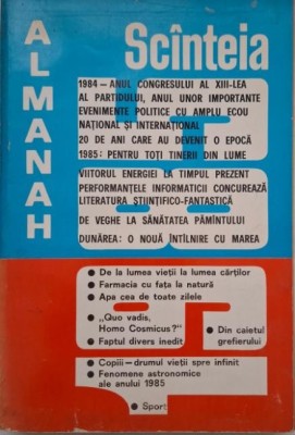 Almanah Scateia 1985 foto