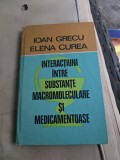 Interacțiuni &icirc;ntre substanțe macromoleculare și medicamentoase - Ioan Grecu, Elena Curea