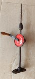 Bormașină manuală vintage, marca germană Genko, anii '60-'70, lungime 33 cm
