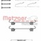 Set accesorii, saboti frana parcare LANCIA THEMA (LX) (2011 - 2016) METZGER 105-0808