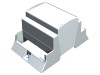 Carcasă Șină DIN ITALTRONIC Gri 4 Module ABS/Policarbonat