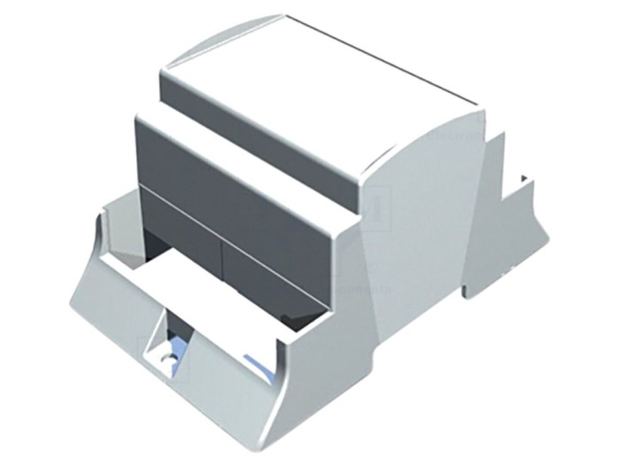 Carcasă DIN Gri 4 Module