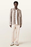 AllSaints pantaloni de trening din bumbac UNDRGRND culoarea gri, uni, M031TB