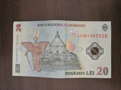 Bancnota 20 de lei foto