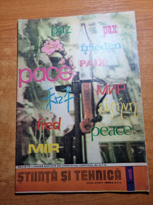 stiinta si tehnica ianuarie 1982-intreprinderea masini unelte suceava