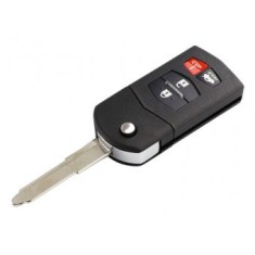 Carcasa cheie Topautochei&reg; pentru Mazda 2 3 5 6 RX8 MX5 4 butoane briceag