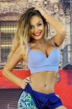 Cumpara ieftin J720-4 Bustiera sport cu bustul buretat si push-up