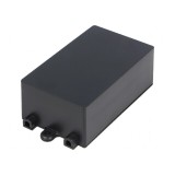 Carcasă universală 44mm X, 72mm Y, 27mm Z cu lame de fixare