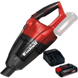 Einhell TE-VC 18 Li PXC + Starter Kit - Aspirator 42 mbar + Set 1 acumulator si incarcator Li-Ion 18 V 2.5 Ah