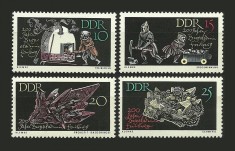 DDR 1965 - Mineri, minerit, serie neuzata foto