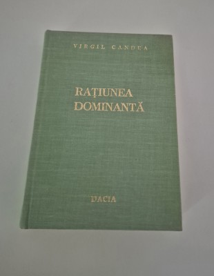 Virgil Candea Ratiunea dominanta foto