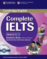 Complete Ielts Bands 6.5-7.5 Student&amp;#039;s Book Without Answers [With CDROM] foto
