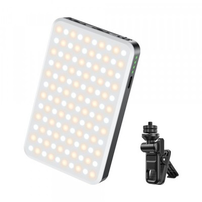 Blitz Selfie LED Yesido DH12, 6W, 120 x Led, Negru foto