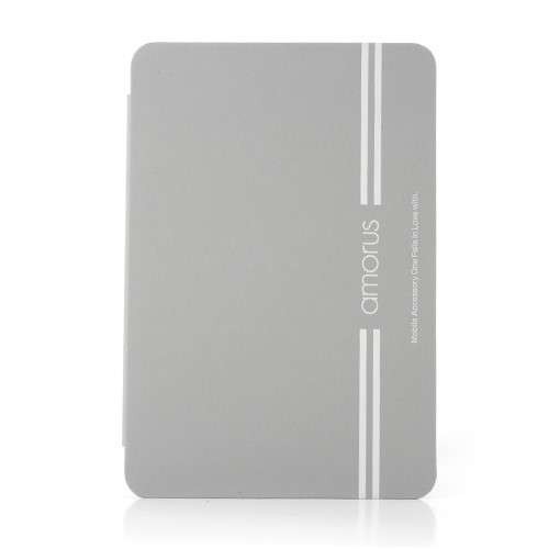 Husa Flip Cu Stand iPad Mini 1 / 2 / 3 Gri Husa Flip Cu Stand iPad Mini 1 / 2 / 3 Gri
