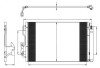Uscator condensator aer conditionat BMW Seria 1 (F20), Seria 1 (F21), Seria 2 Cupe (F22, F87), Seria 3 (F30, F35, F80), Seria 4 Cabriolet (F33, F83),