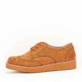 Pantofi oxford camel Dalia M4