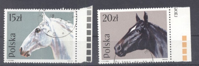 Poland 1989 Horses, used G.251