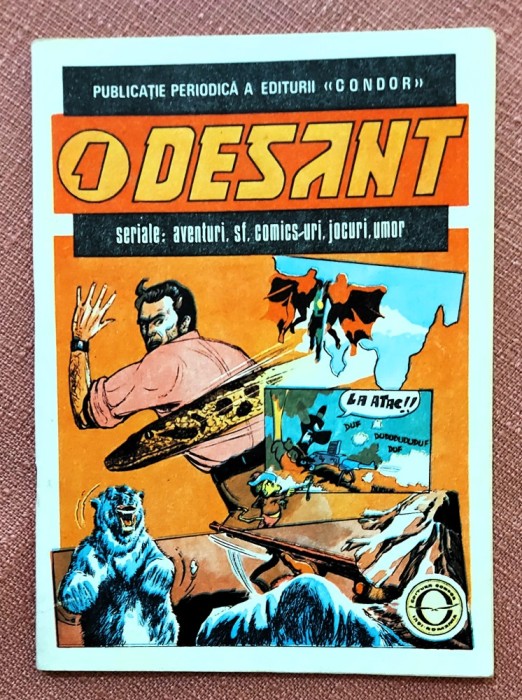Revista de benzi desenate Desant Nr. 1 - Publicatie periodica a editurii Condor