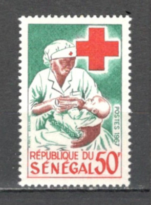 Senegal.1967 Crucea Rosie MS.89 foto