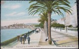 Carte Postala, Cannes, Boulevard de la Croisette et Casino, perioada interbelica
