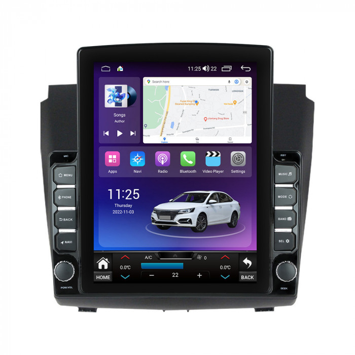 Navigatie dedicata cu Android Isuzu D-Max II 2012 - 2020, 8GB RAM, Radio GPS