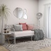 Gossi cadru canapea extensibila, alb, 90x200 cm, metal